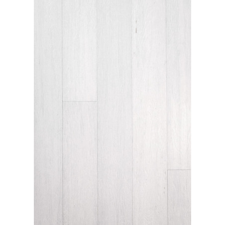 Parquet Bambou façon chêne blanc intense - Largeur 130 - Compatible pièces humides