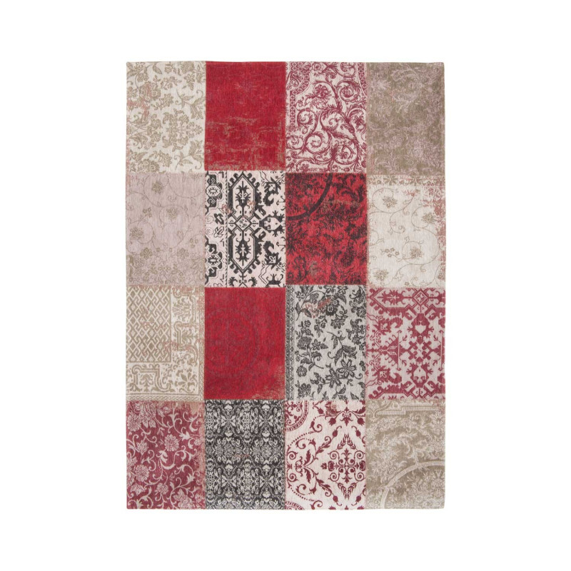Tapis Patchwork Antwerp Red