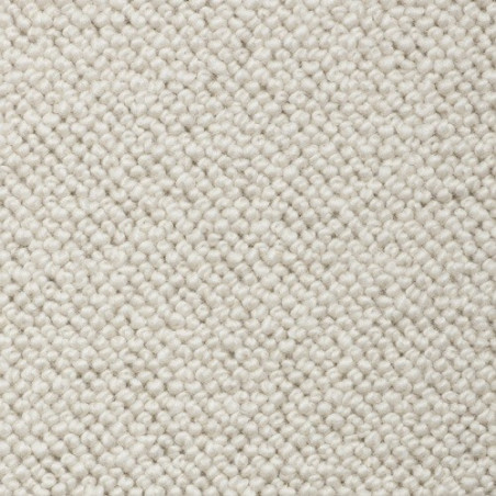 Moquette bouclée en laine Lon – Coloris Snow