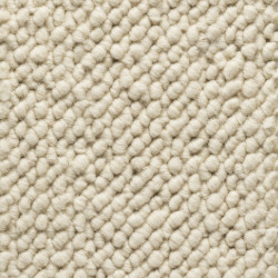 Moquette bouclée en laine Mal – Coloris White