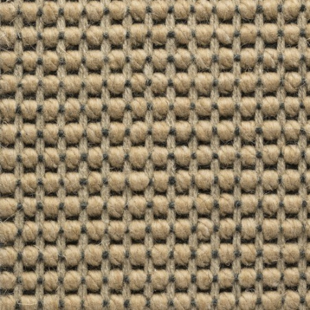Moquette laine et jute - Tiv -Coloris Hay