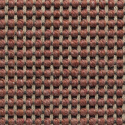 Moquette laine et jute - Tiv -Coloris Red