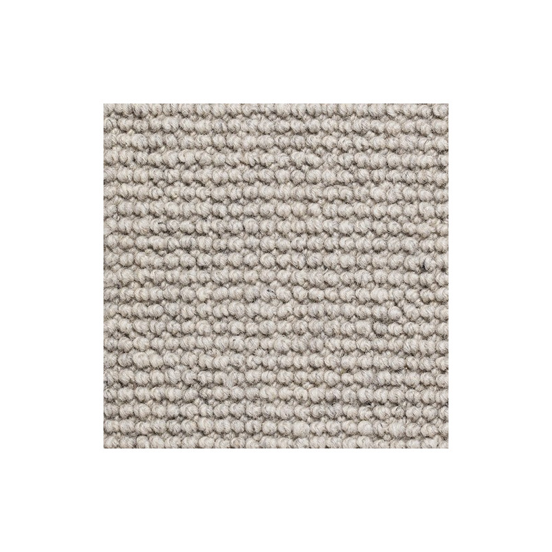 Moquette bouclée en laine Wel – Coloris Light Grey