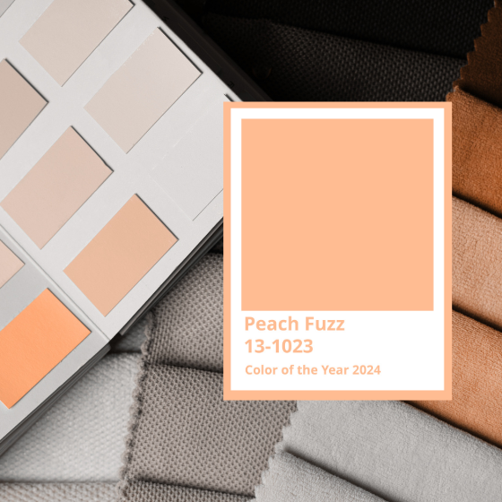 Peach Fuzz : comment adopter la couleur Pantone 2024 chez soi ?